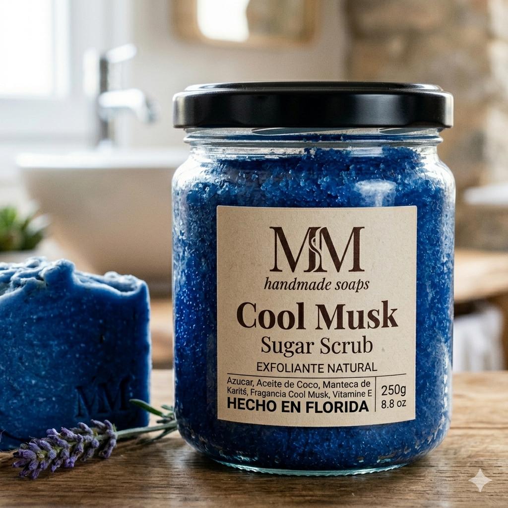 Cool Musk Scrubs 4onz