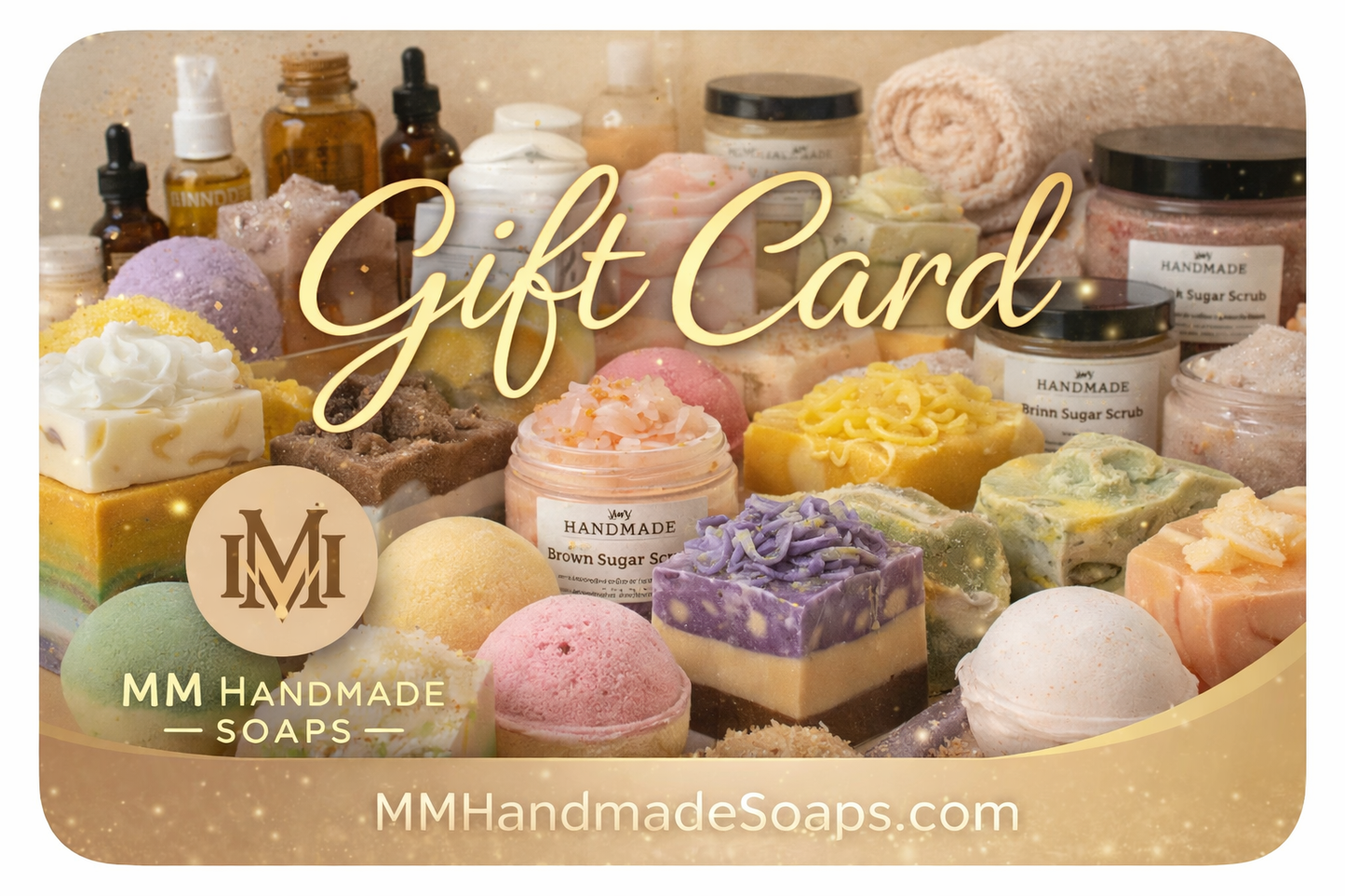 MM Hand Made Soasp Gift Card