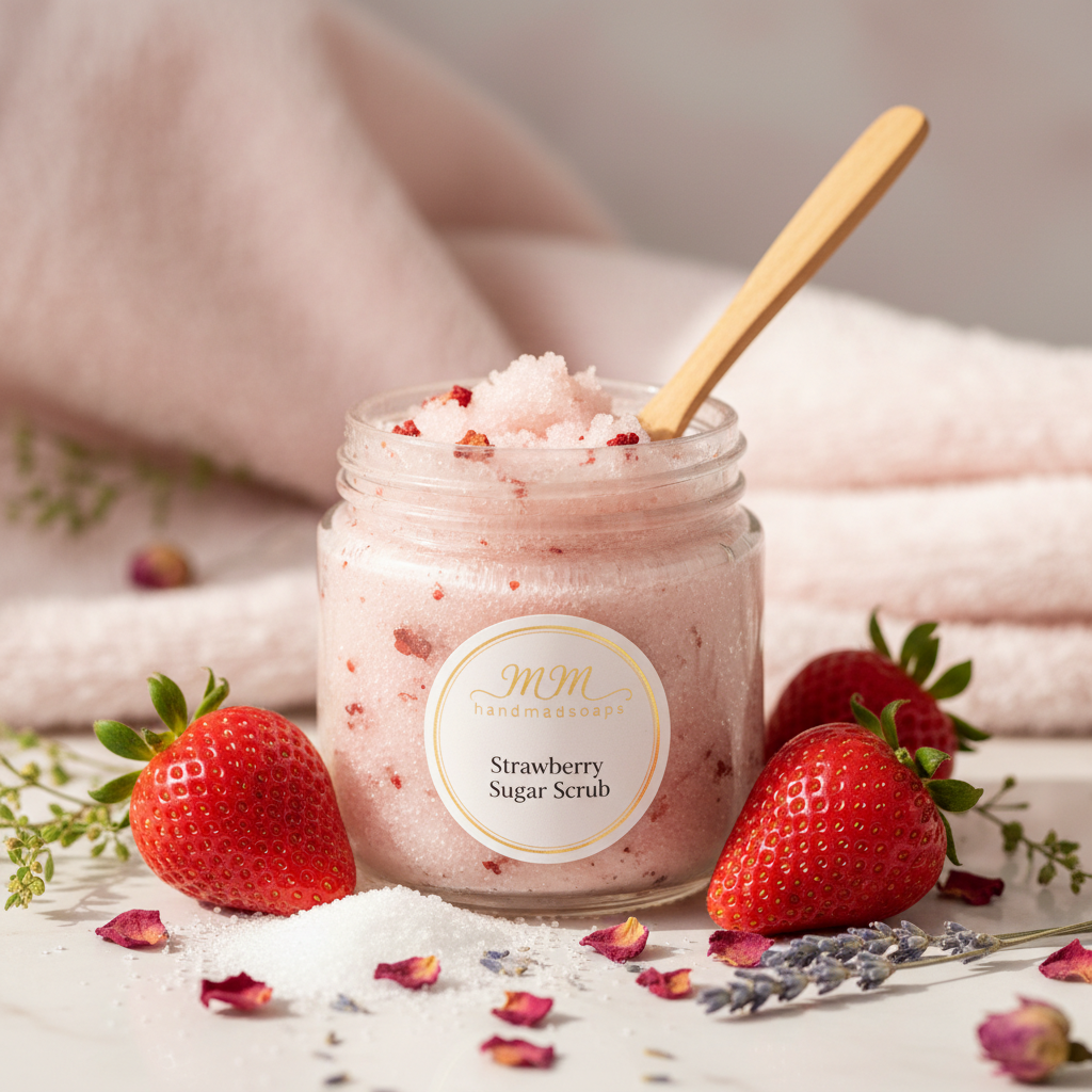 Strawberry Jam Sugar Scrub 8 onz