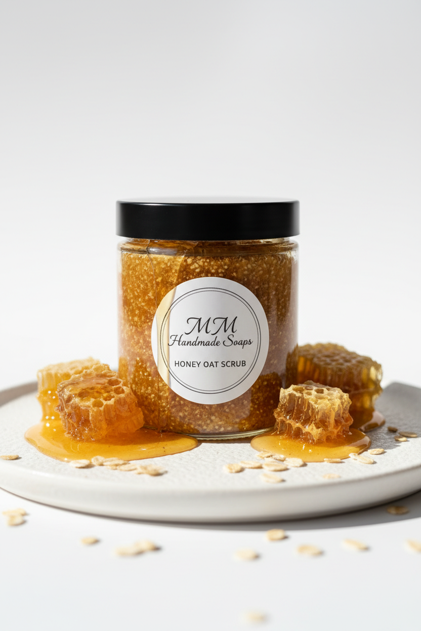 Honey Oat Scrubs 4onz