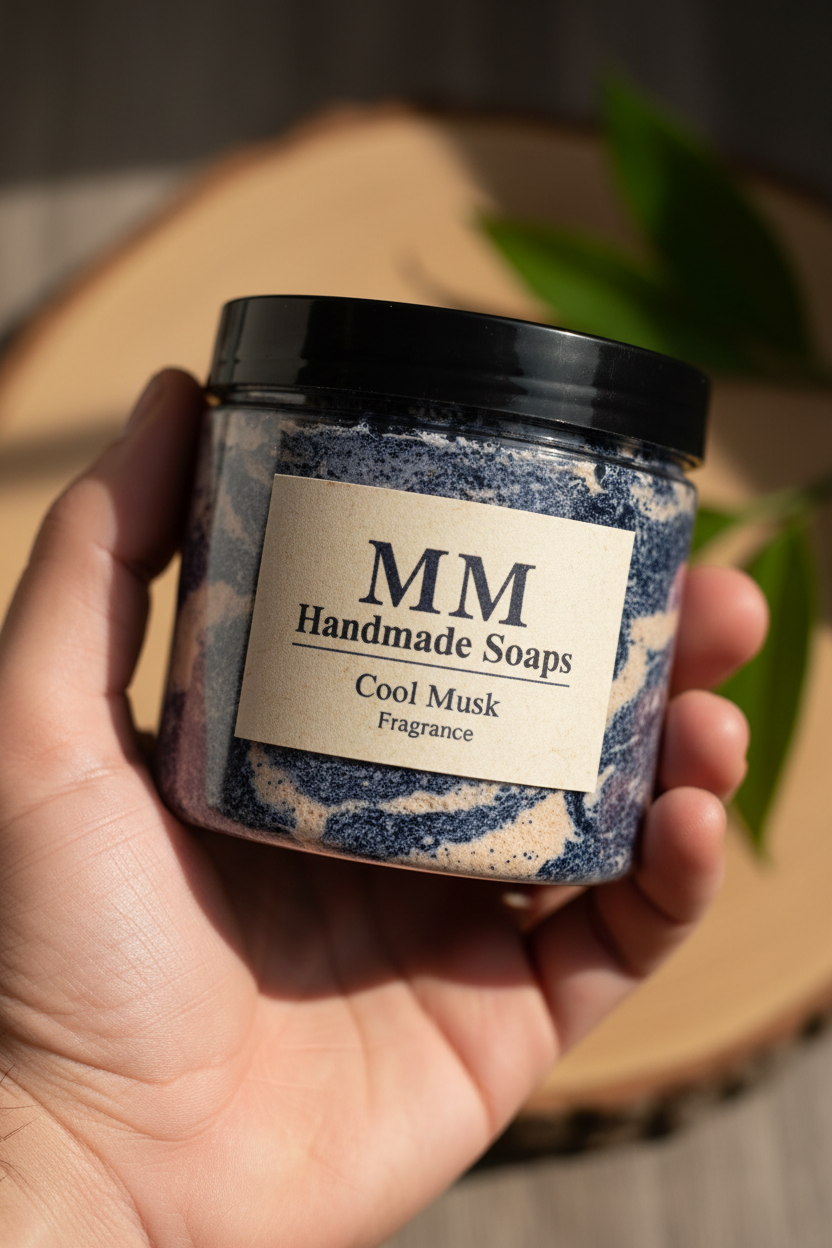 Cool Musk Scrubs 4onz