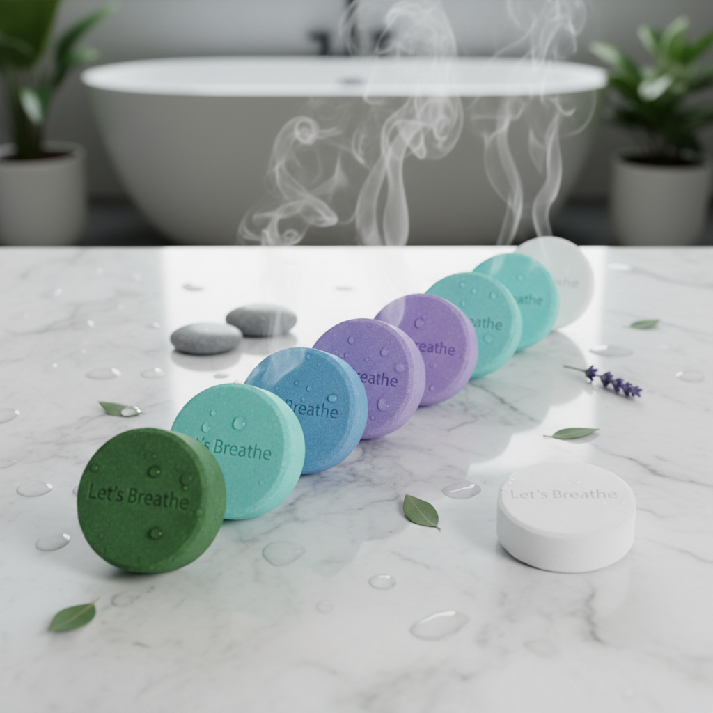 Let’s Breathe Shower Steamer
