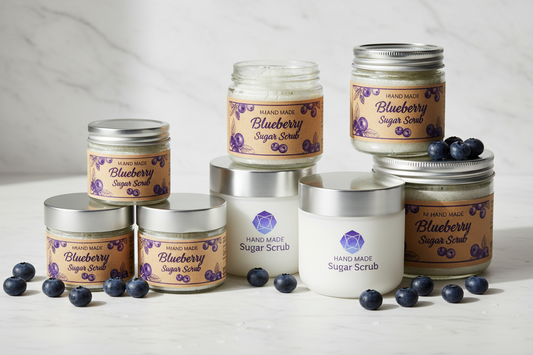 Blueberry Sugar Scrub 4onz